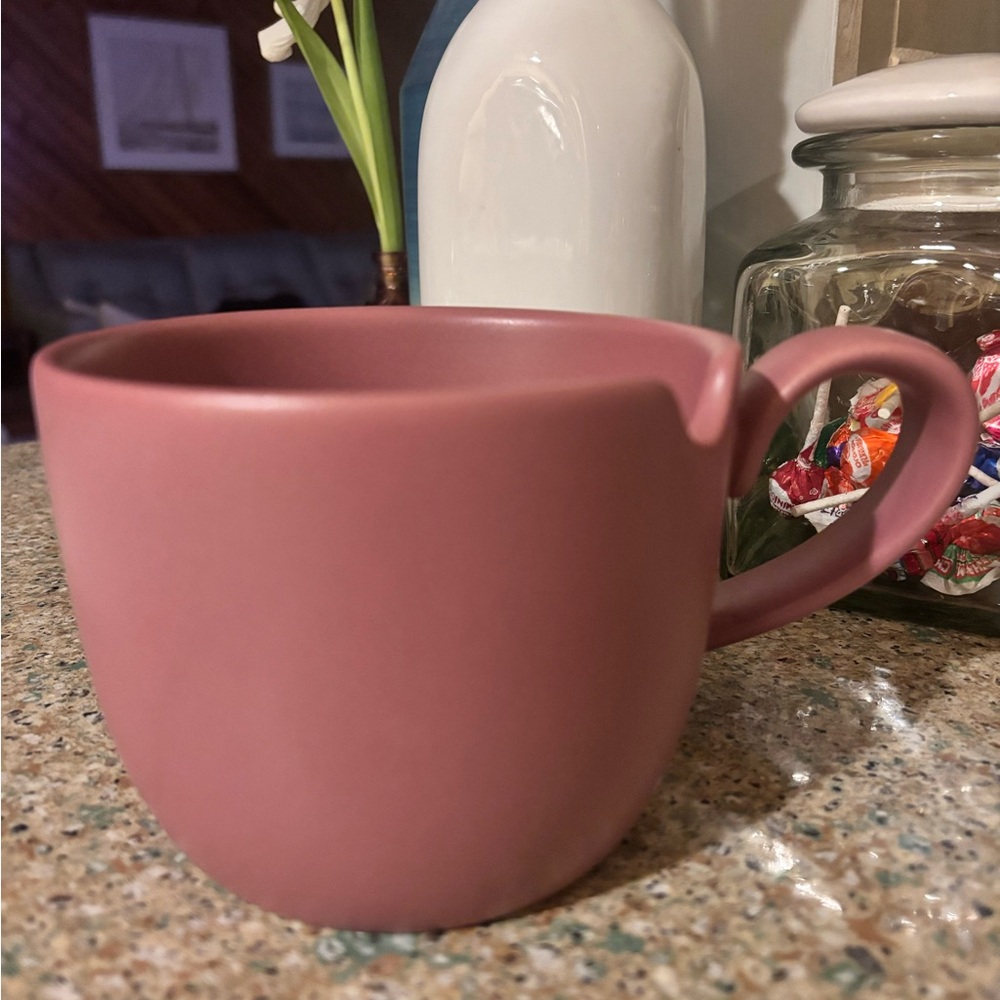 Pink Ceramic Warmimg Mug
